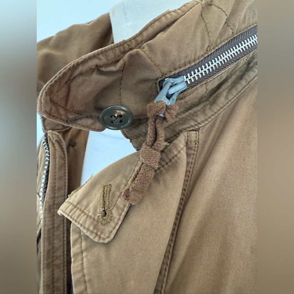 J CREW WALLACE AND BARNES CLASSIC COTTON MILITARY JACKET DRAB OLIVE GREEN - Picture 10 of 11